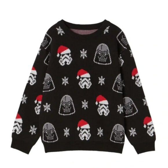 Zara Star Wars Holiday Christmas Sweater - Picture 1 of 9